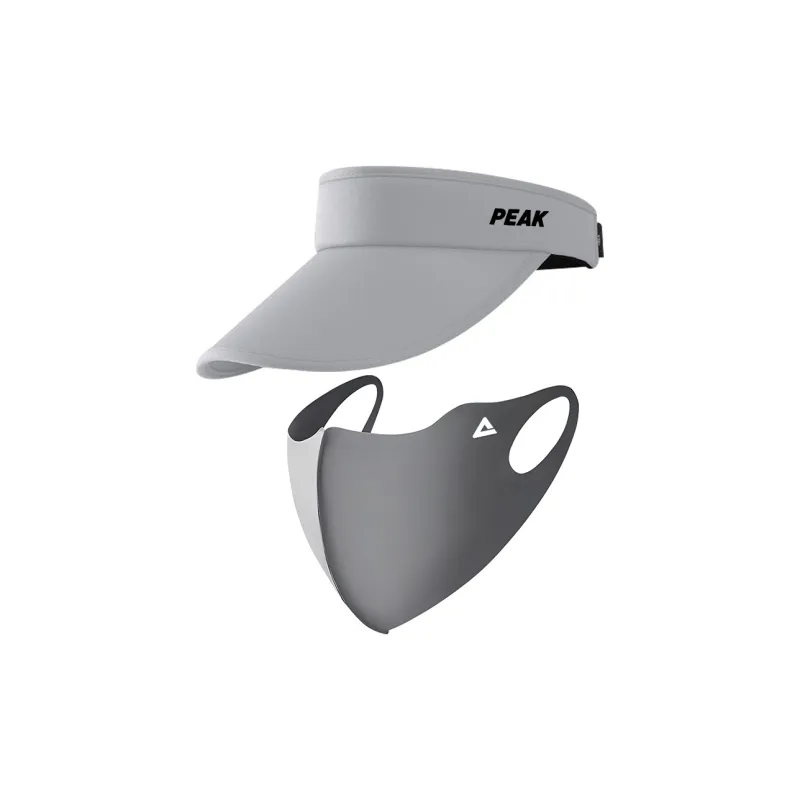 PEAK Double Layer Polyester PVC Sun Protection Hats Unisex Black, Dark Gray-14