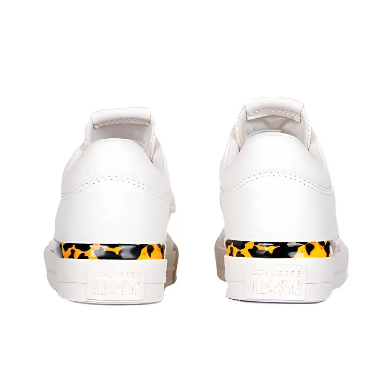 Converse Chuck Taylor All Star Anti Slip Wear Resistant Low Top Canvas Shoes Women's White-3