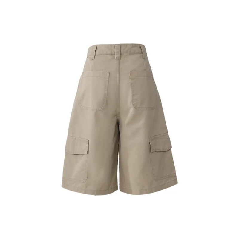 Jenna Chun Casual Shorts Women's Khaki-1