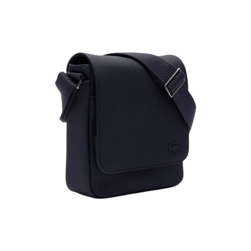 LACOSTE Polyurethane Crossbody Bag, Shoulder Bag Regular Men's Blue-1