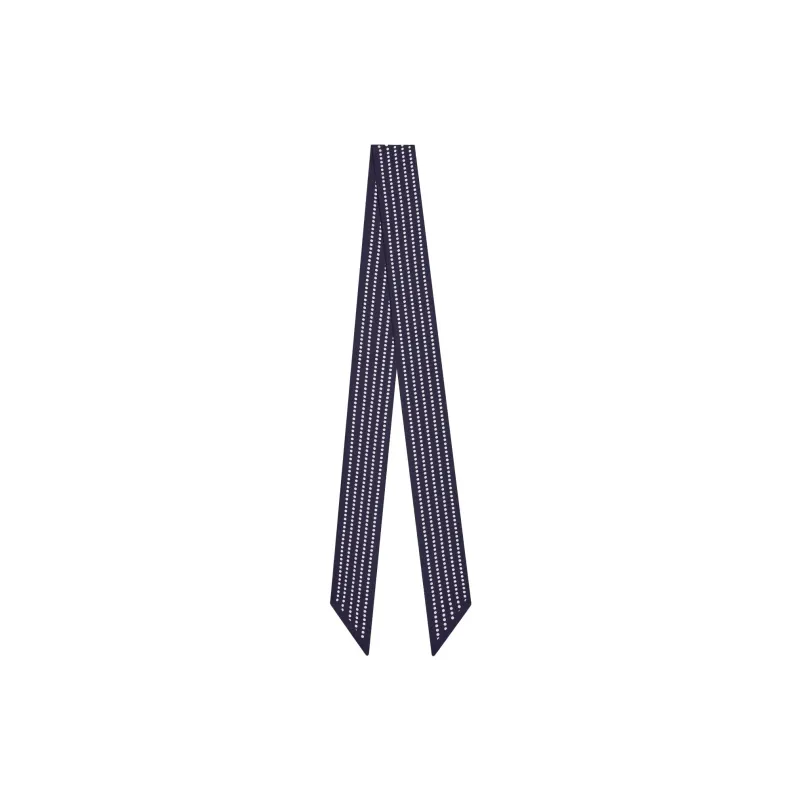 GIVENCHY Silk Scarves Women's Marine Blue-1
