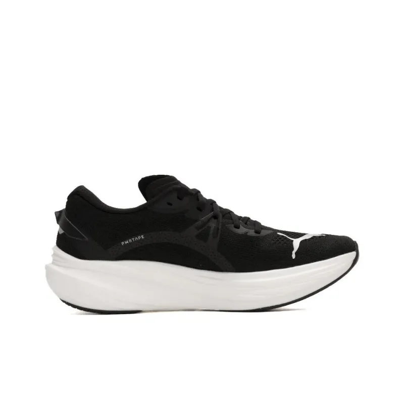 PUMA Deviate NITRO 3 Low Top Casual Running Shoes Men's Black White-1