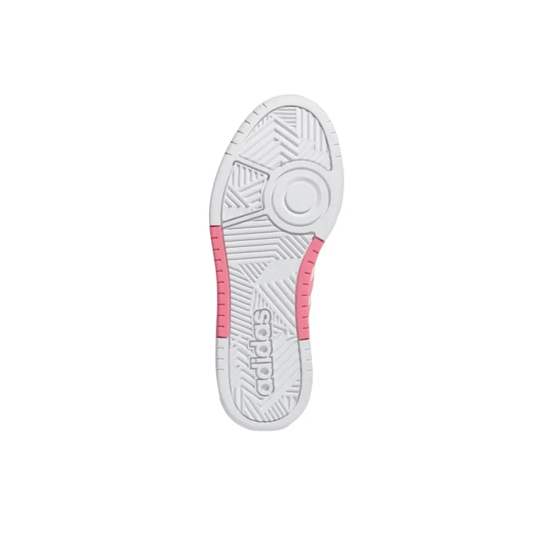 Adidas Hoops 3.0 Bold Cloud White Pink Fusion Women's-5