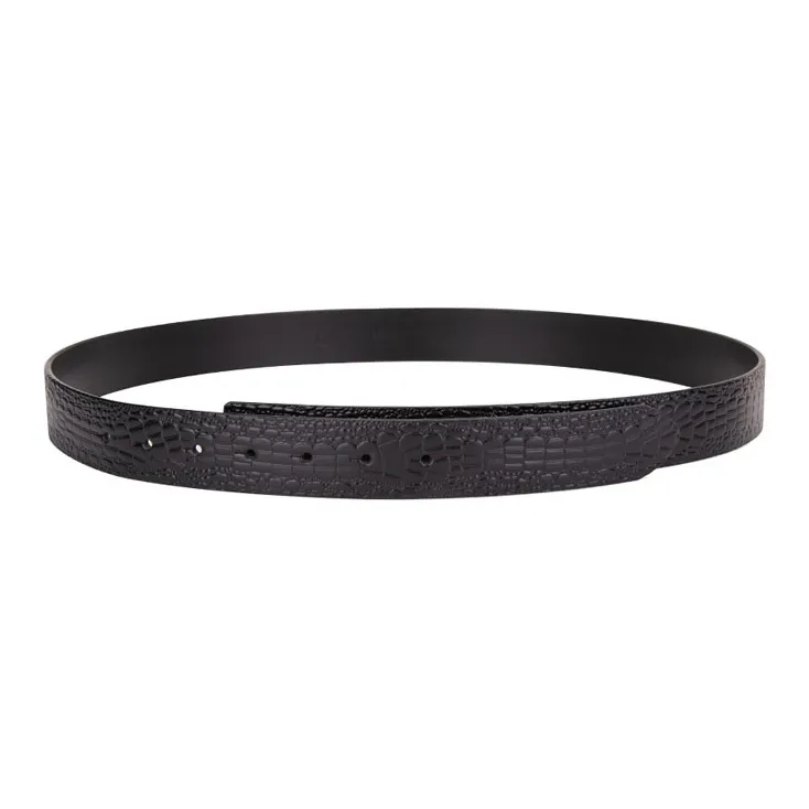Cows Reign Without Head Plate Buckle No Head Strap Leather Belts Men's Width 3.4CM-4