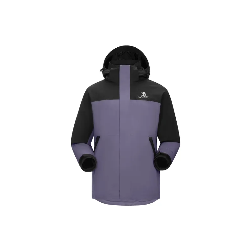 CAMEL 3 in 1 Fleece Liner Waterproof Windproof Breathable Abrasion Resistant Thermal Windbreaker Jacket Unisex-22
