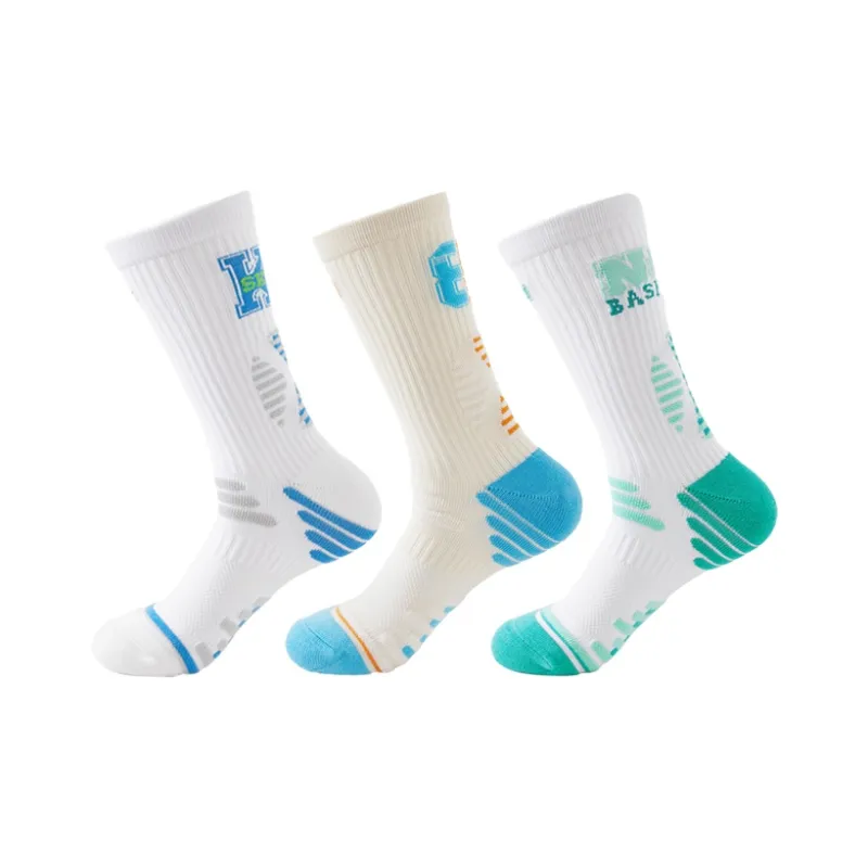 SHIWAJI Knee High Socks Men's 3 Pack-3