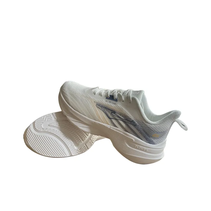Erke Low-Top Running Shoes Men's White Blue-3