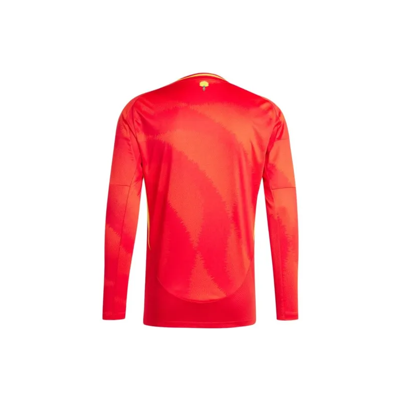 Adidas SPAIN 24 LONG SLEEVE HOME JERSEY Soccer Jerseys Men's Red-1