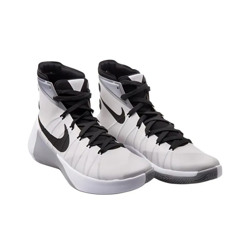 Nike Hyperdunk 2015 Basketball Shoes Men High Top Black/White-3