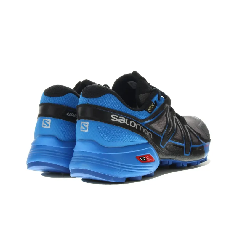 SALOMON Speedcross Vario 2 Cushioning, Wear Resistant Low Top Running Shoes Men's Blue Black-2