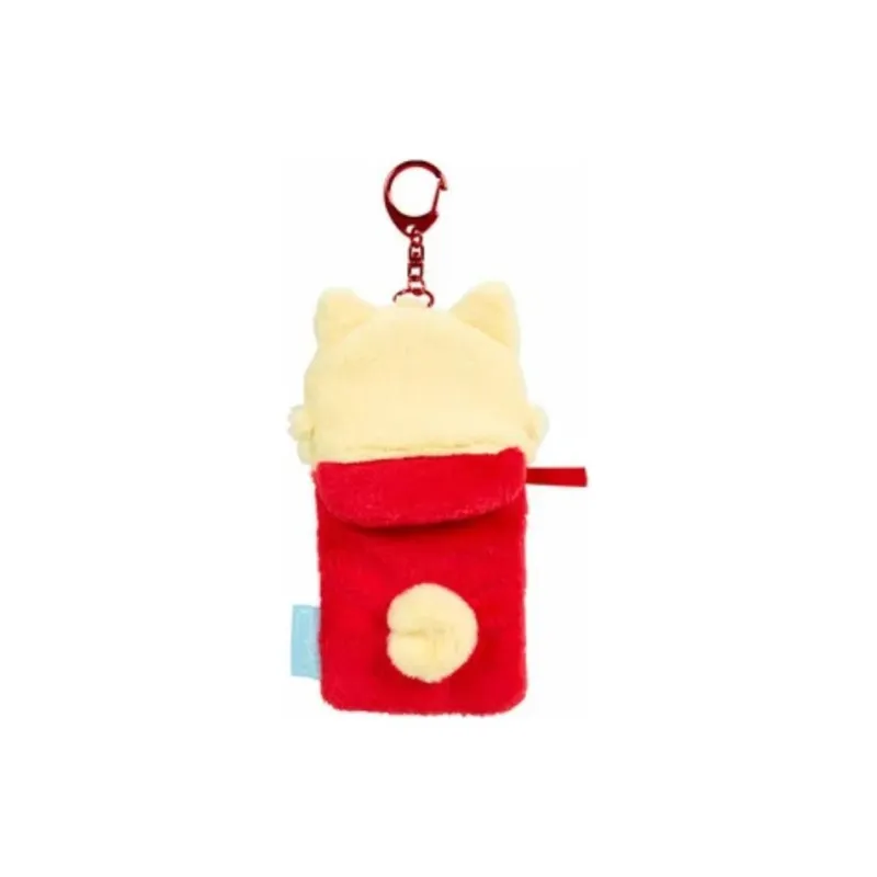 Sanrio Polyester Card Holder Unisex Yellow And Red-1