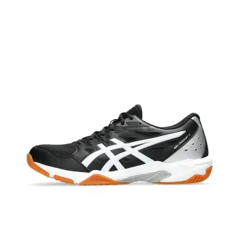 Asics Gel-Rocket 11 Cushioning Anti-Slip And Wear-Resistant Low-Top Training Shoes Unisex Black Silver