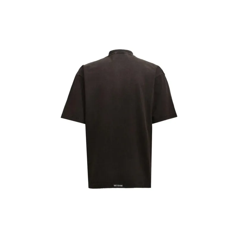 WE11DONE SS24 T Shirt Unisex Black-2