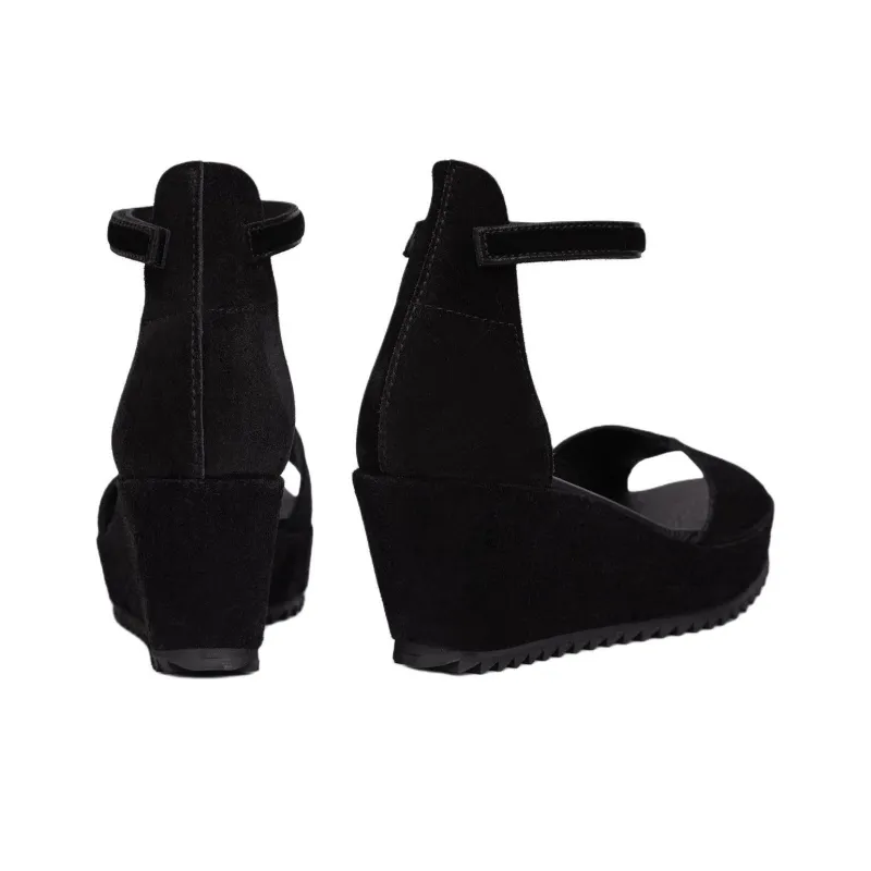 Pedro García Felyn Strap Sandals 6cm Women's Black-3