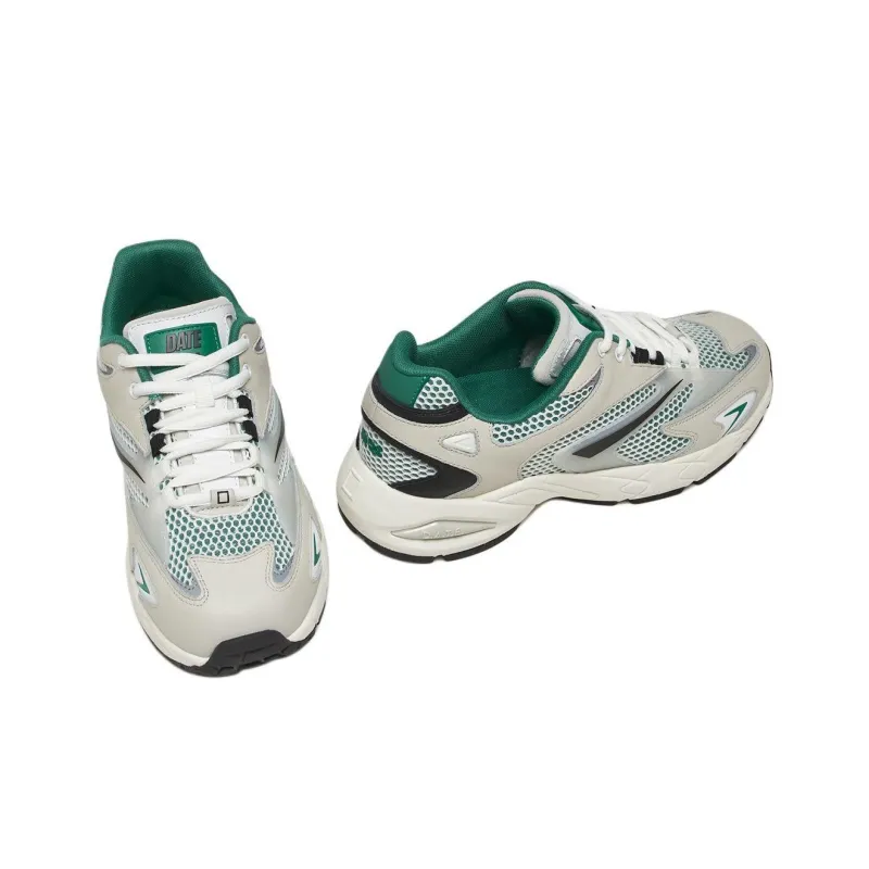 D.A.T.E Sn23 Casual Shoes Men's White Green-2