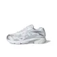 Silver/White