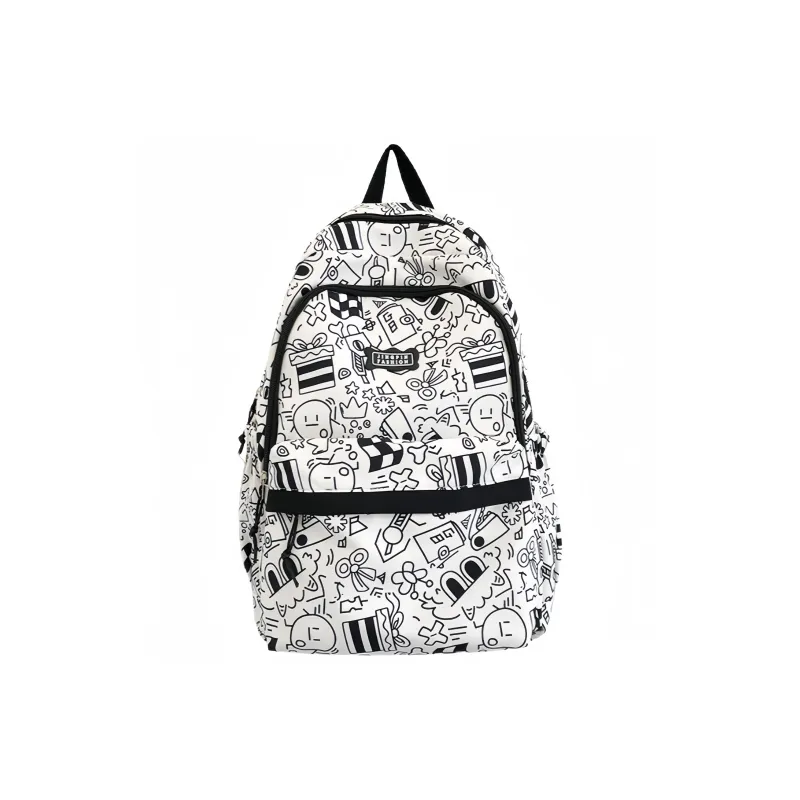 BALANG Nylon Backpack Regular Unisex Black/Pink/Green/Blue/Purple-0