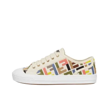 FENDI Ff Embroidered Domino Sneakers Women's