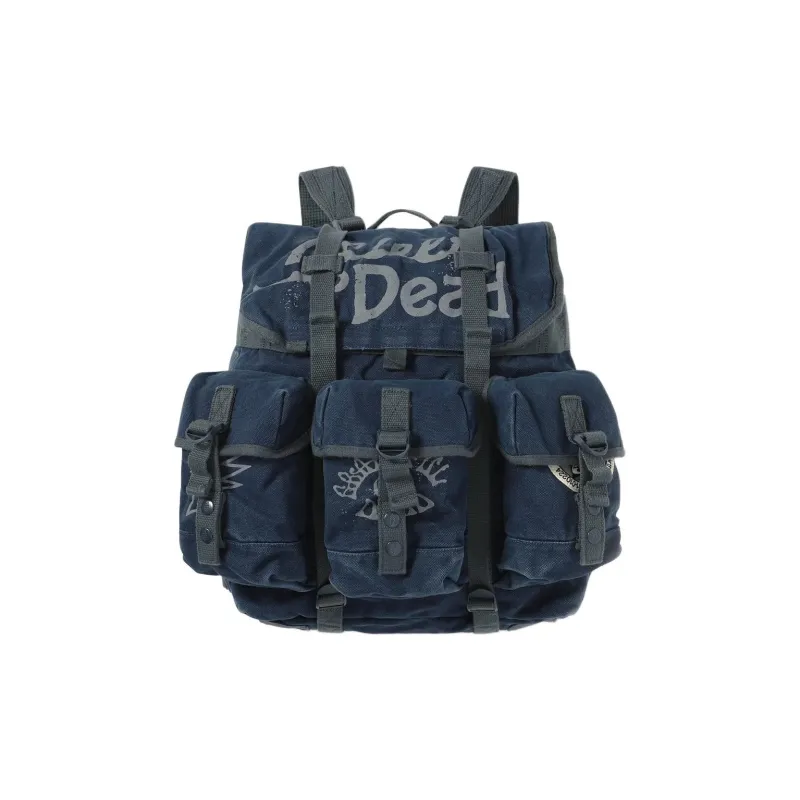 Thisisneverthat Cotton Backpack Men's Navy-0