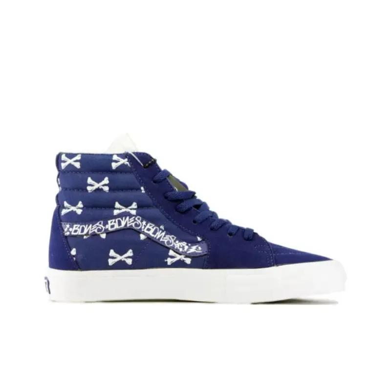 Vans Sk8 Hi S Original Wtaps Crossbones Navy-1