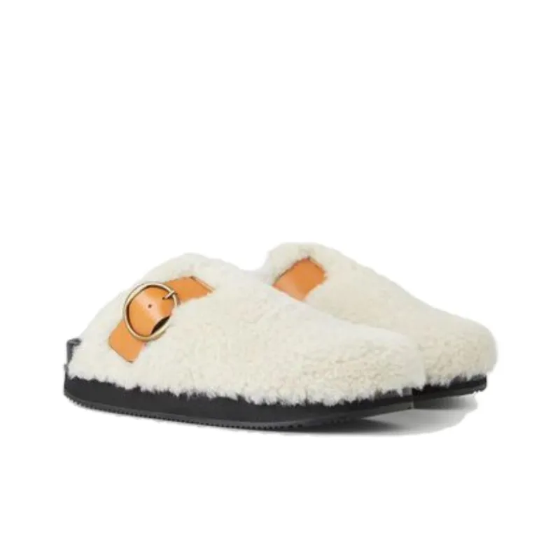 ISABEL MARANT Closed Toe Slippers Women's White-3