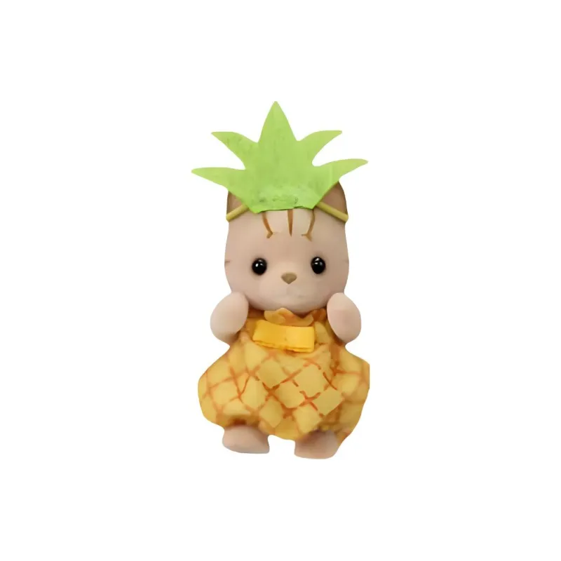 Sylvanian Families Cantaloupe Cherry Pineapple Dolls Plush Doll Small Size Tall-2