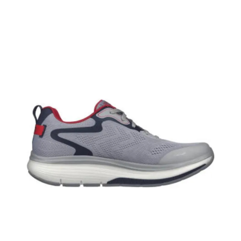 Skechers Go Walk Workout Walker Cushioning Wear Resistant Low Top Casual Running Shoes Men's Dark Gray-1