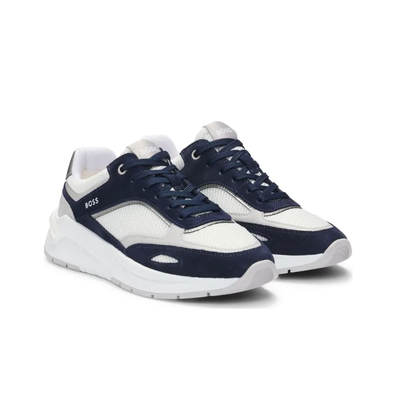HUGO BOSS Low Top Casual Shoes Women's White-2