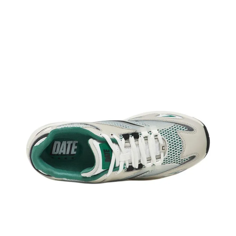 D.A.T.E Sn23 Casual Shoes Men's White Green-3