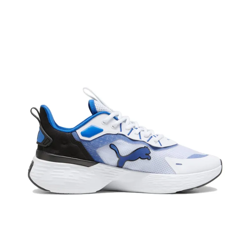 PUMA Softride Sway Anti Slip Wear Resistant Low Top Casual Running Shoes Unisex White Blue-1