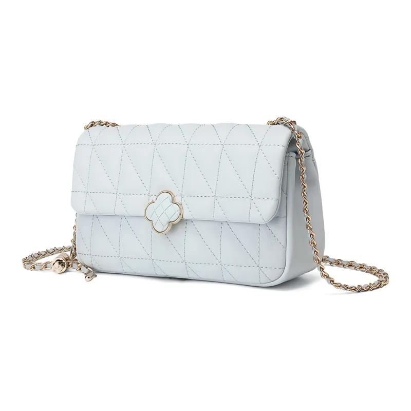 MEXICAN Polyurethane Chain Bag, Crossbody Bag, Small Square Bag Women's-9