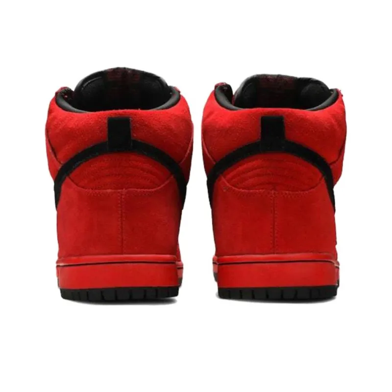 Nike Sb Dunk Mid Sport Red Black-3