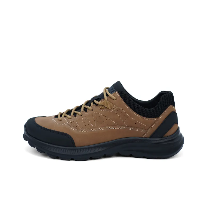 ENRICO COVERI Breathable Lightweight Low Top Casual Shoes Unisex Brown-0