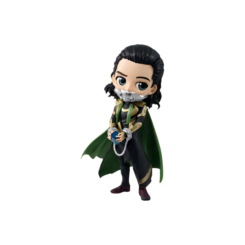 BANPRESTO Qposket MARVEL Collection, Loki Chibi Figures-3