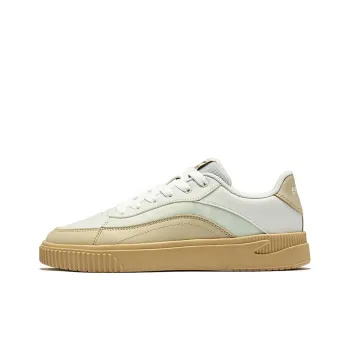 Erke Flying Cranes Wear-Resistant Slip-Resistant Low-Top Skateboard Shoes Men's Wild Grey Malt Light Brown