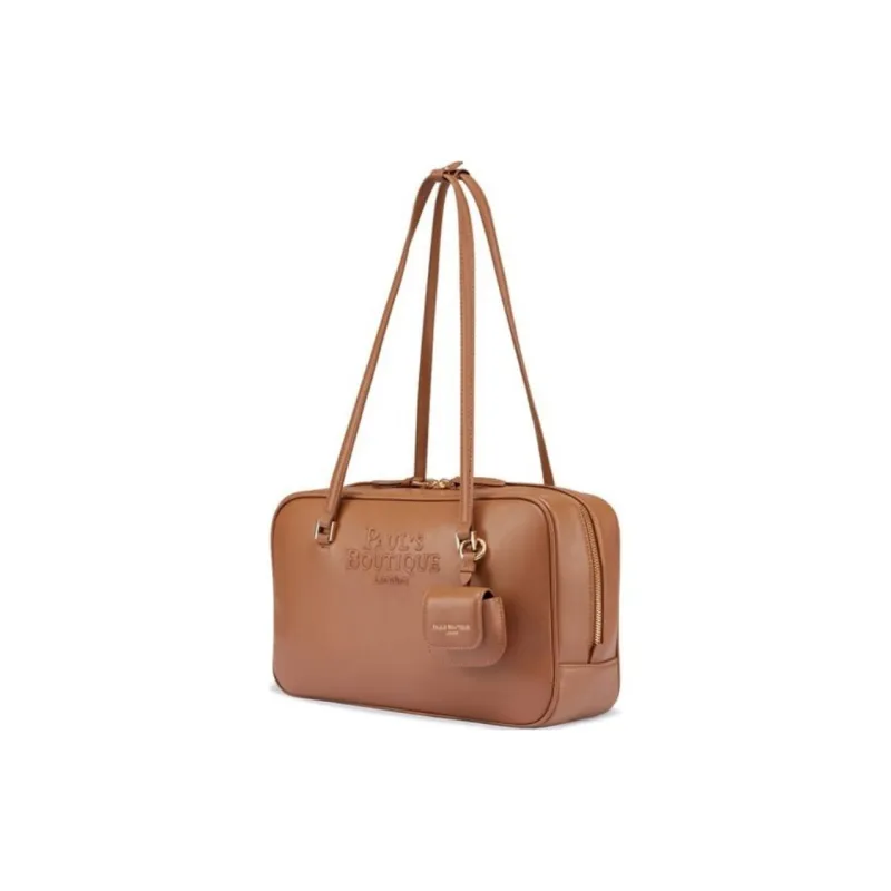 PAULS BOUTIQUE Artificial Leather Handbag Shoulder Bag Women's Brown-1