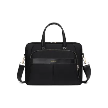 Shouldcat Nylon Laptop Bag Regular Unisex Black