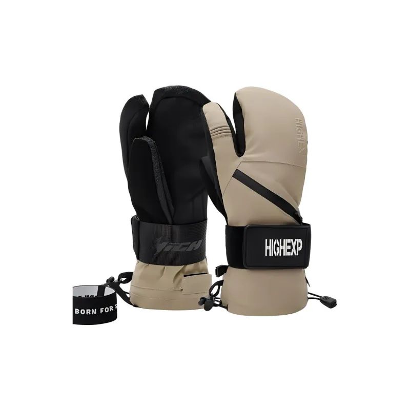 HIGHEXP Ski Gloves Mittens Unisex-13