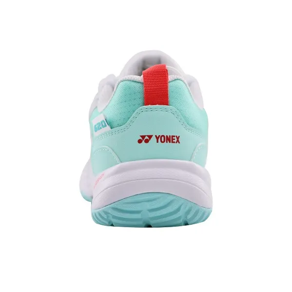 YONEX Power Cushion Badminton Shoes Unisex Low Top White Mint-2