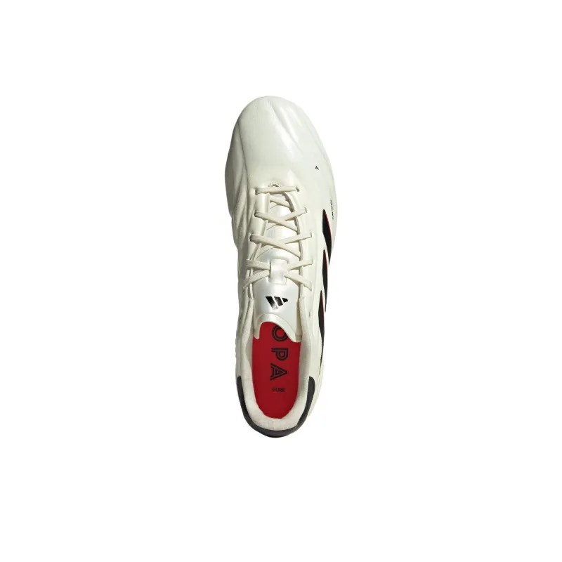 Adidas Copa Pure 2 Elite Fg Ivory Core Black Solar Red-3