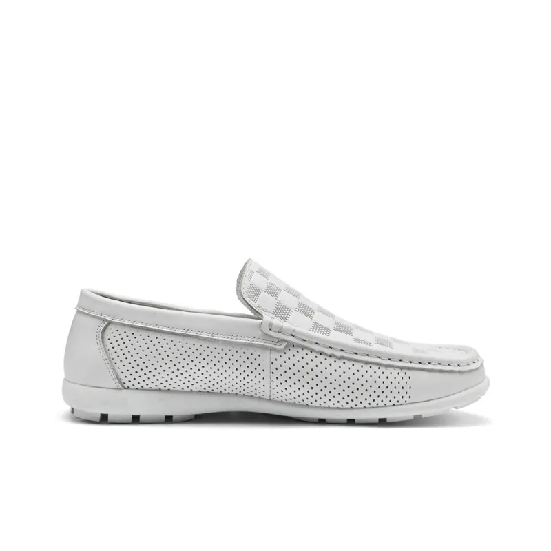 SEPTWOLVES Gommino Loafers Men Black/White-12
