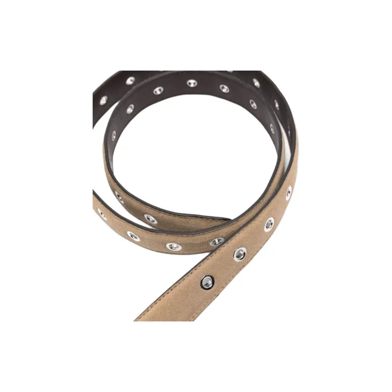 TOTEME Eyelet embelishmet Leather Belt-2