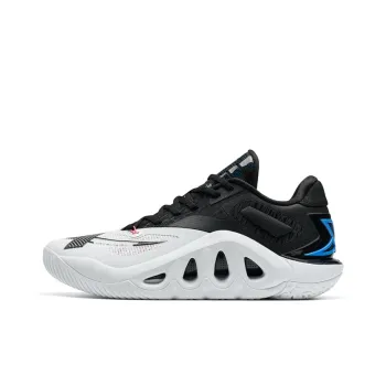 XTEP Magic Claws Wear Resistant Slip Resistant Low Top Basketball Shoes Men's New White/Black