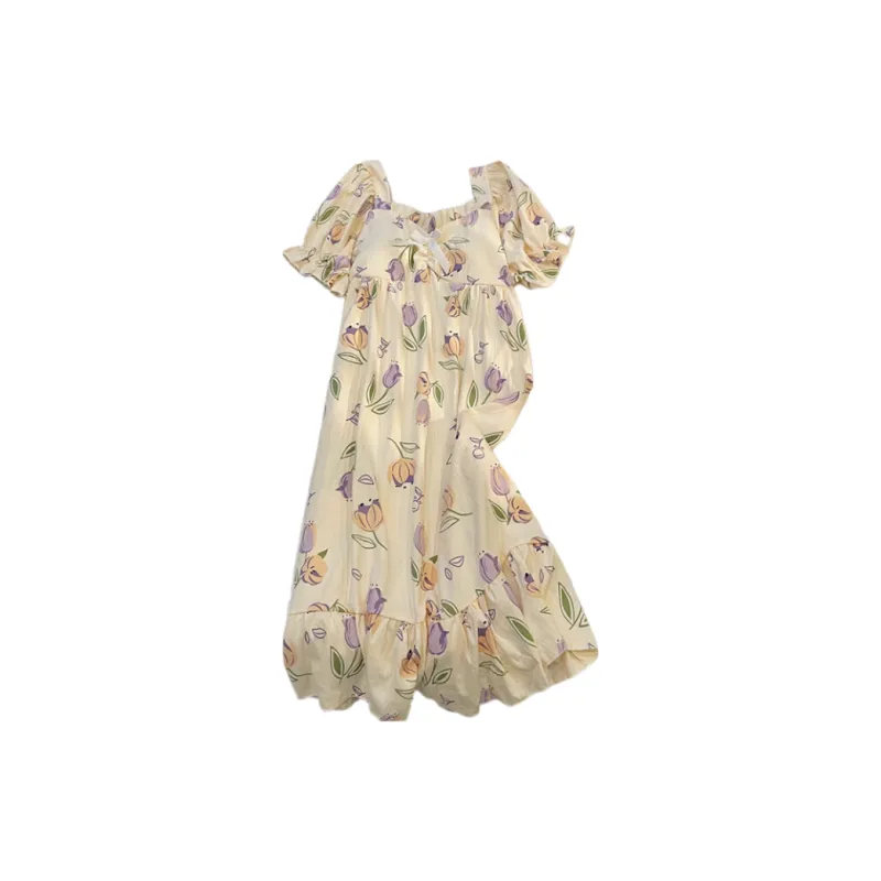 Ta Yan Nightgown Women's Apricot-0