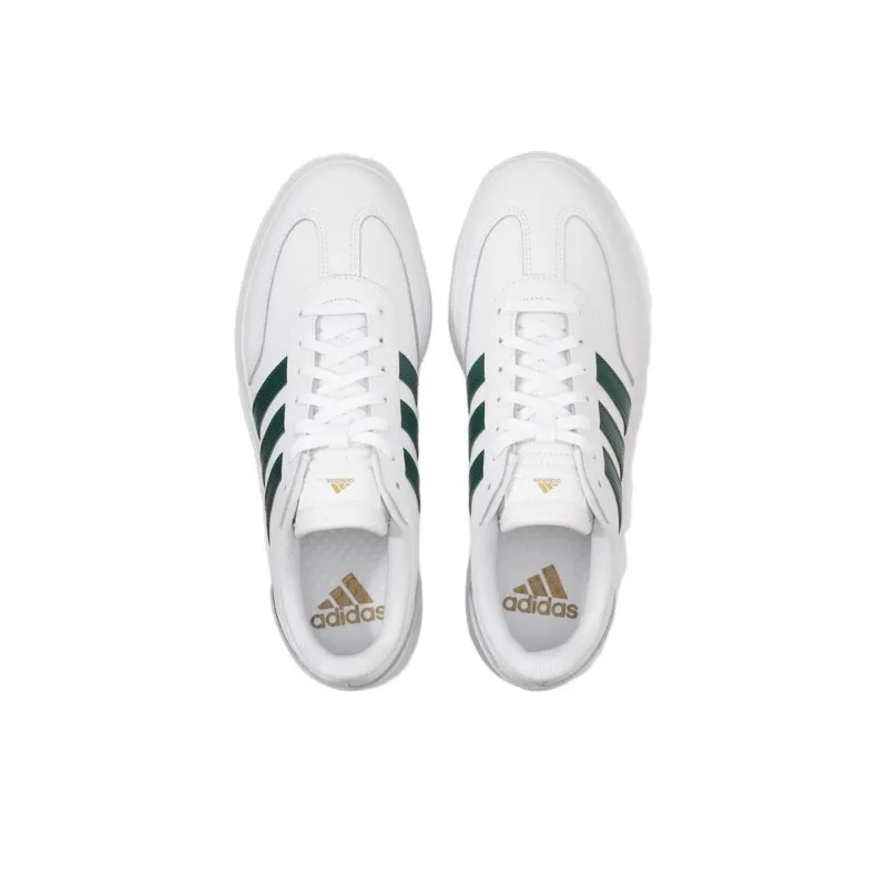 Adidas Neo Gradas Cushioning Wear Resistant Low Top Skateboard Shoes Unisex White Green-3