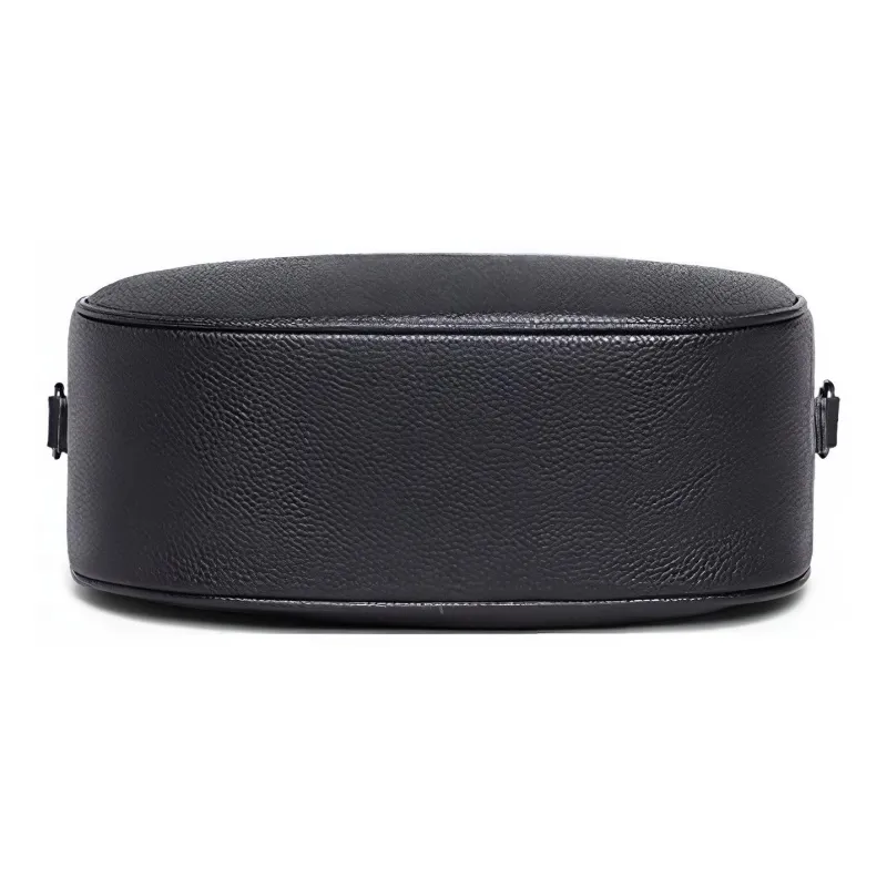 C°BANNER Cow Leather With Synthetic Leather Pillow Bag, Shoulder Bag Regular Women's Black-3