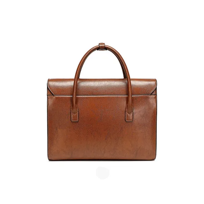 TTaG．baG Waxed Cow Leather Shoulder Bag Crossbody Bag Handbag Women's-10