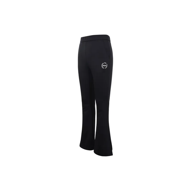 FILA Knitted Sports Pants Women's Black-1