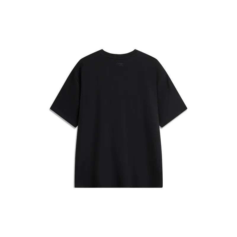 LiNing Sports Life Collection T Shirt Men's Black-1