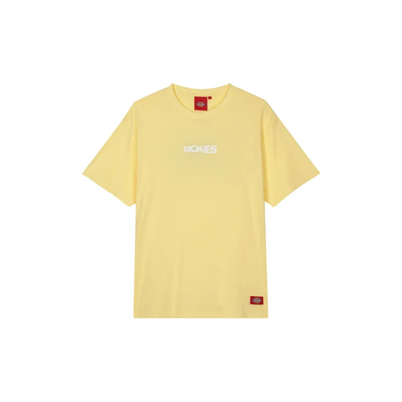 Dickies SS22 Drop Shoulder Sleeve T Shirt Unisex Light Yellow-0